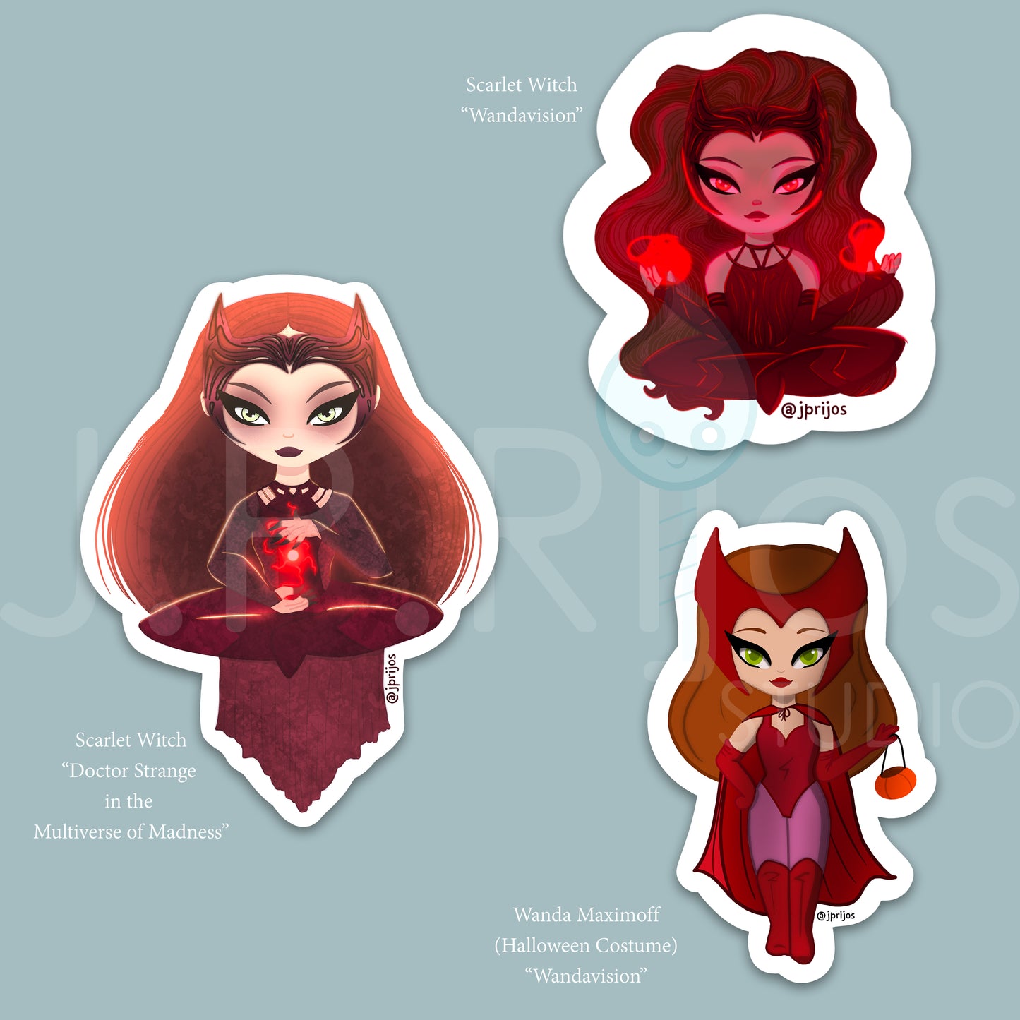 Scarlet Witch - Waterproof Sticker