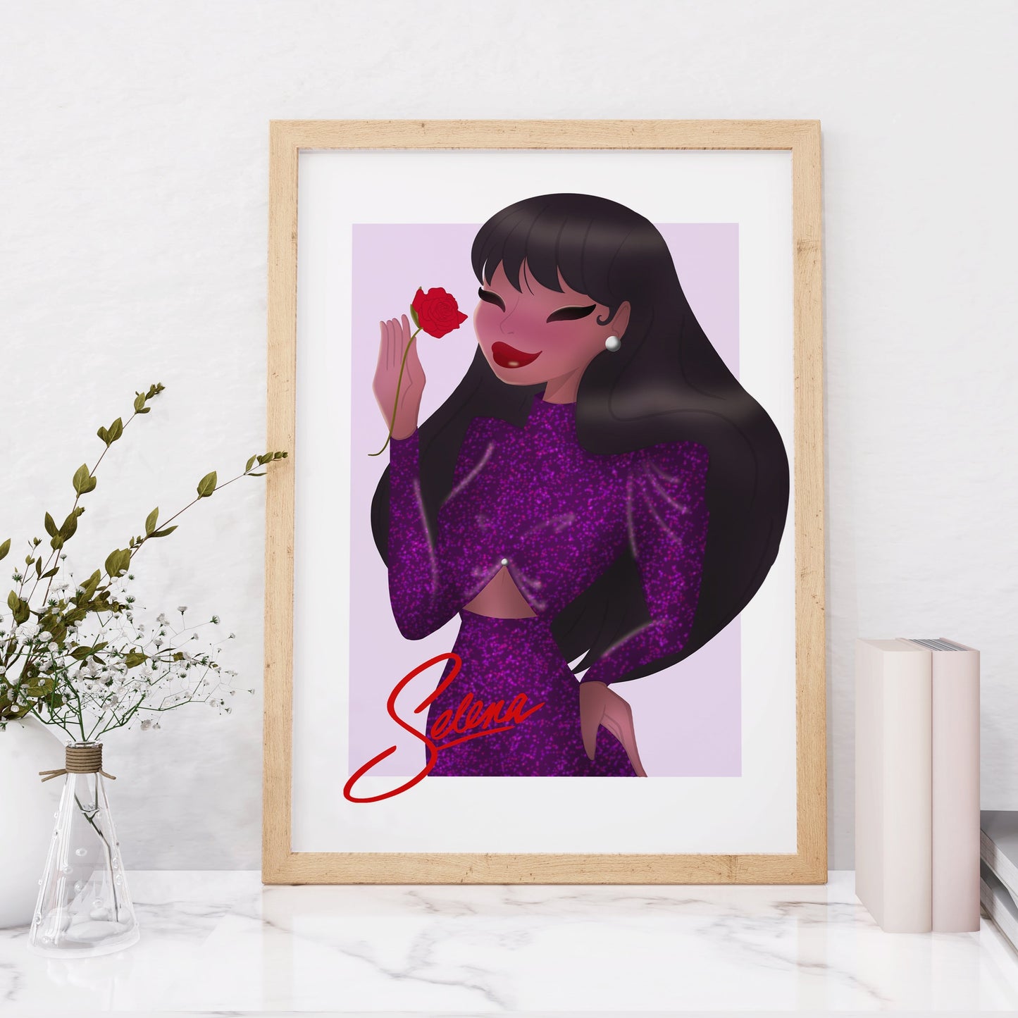 Selena Quintanilla- Art Print