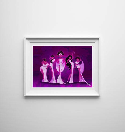 The Muses- Art Print