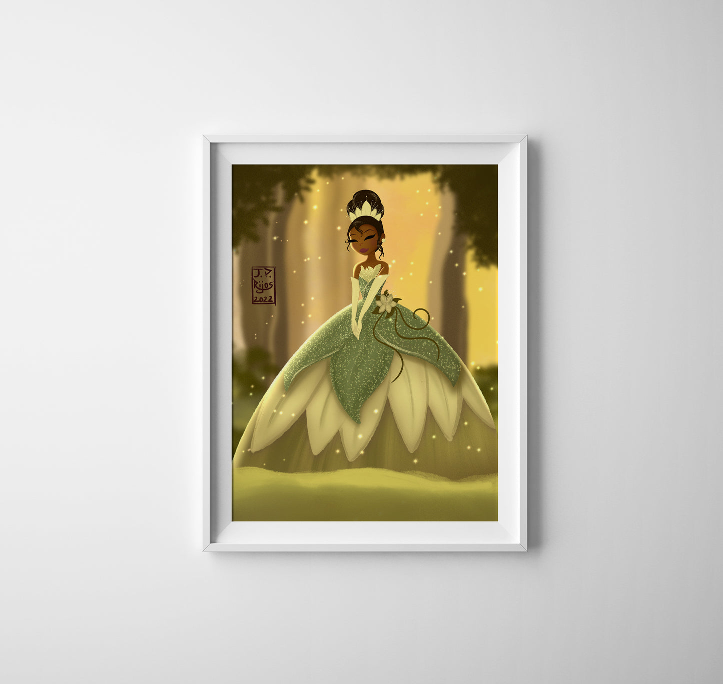 Princess Tiana- Art Print