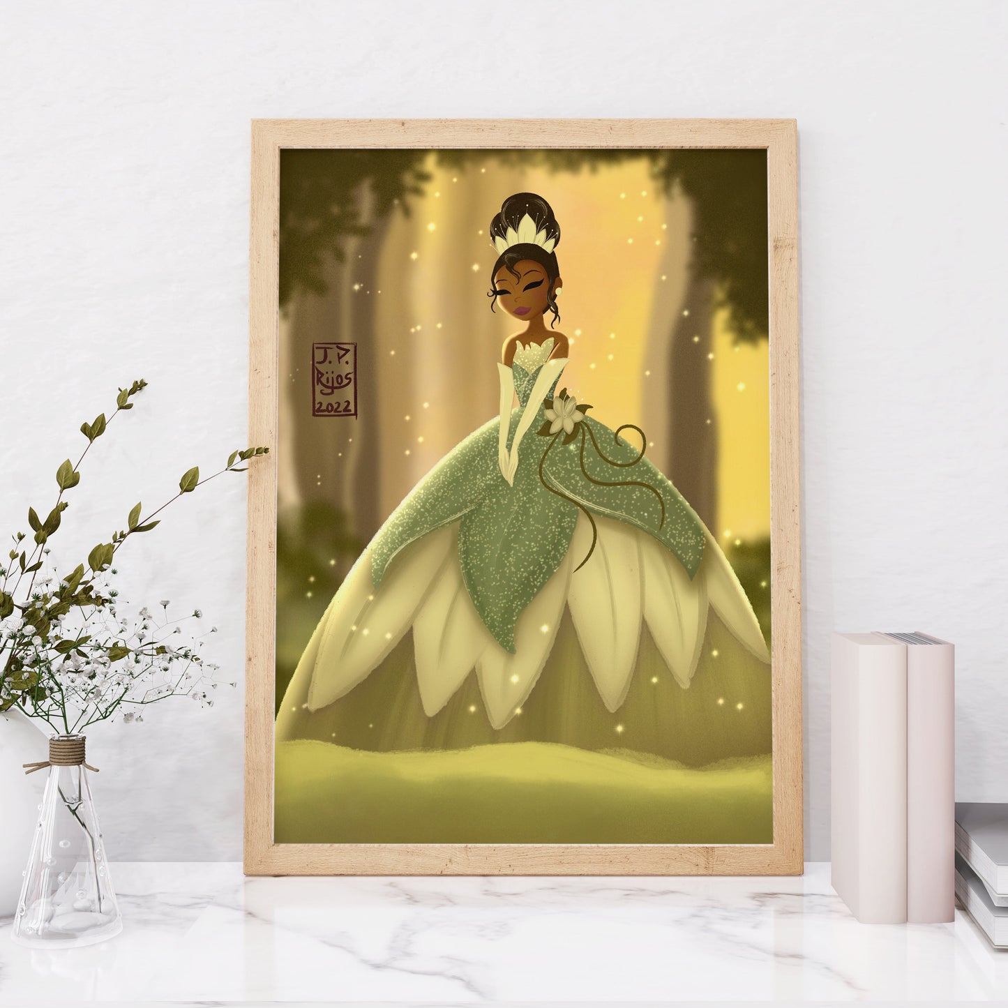 Princess Tiana- Art Print