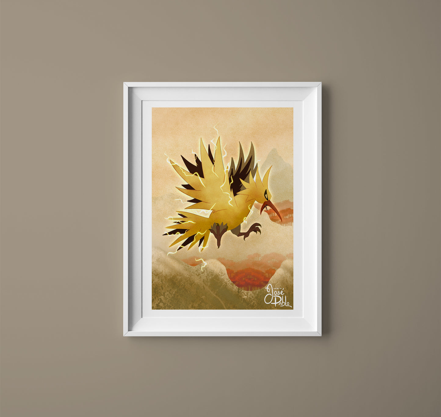 Zapdos- Art Print