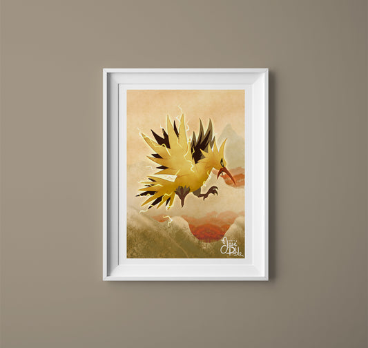 Zapdos- Art Print