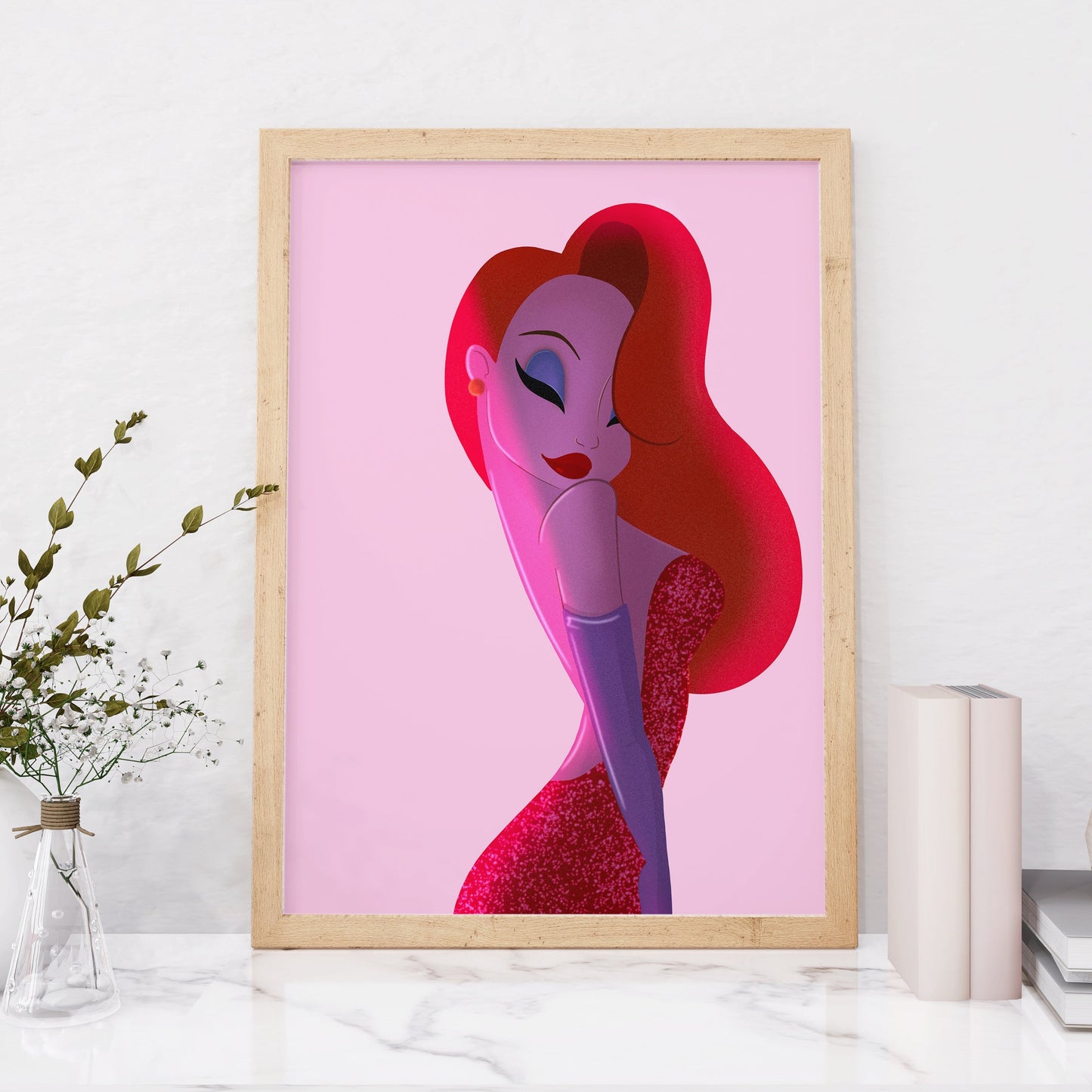 Jessica Rabbit - Impresión artística