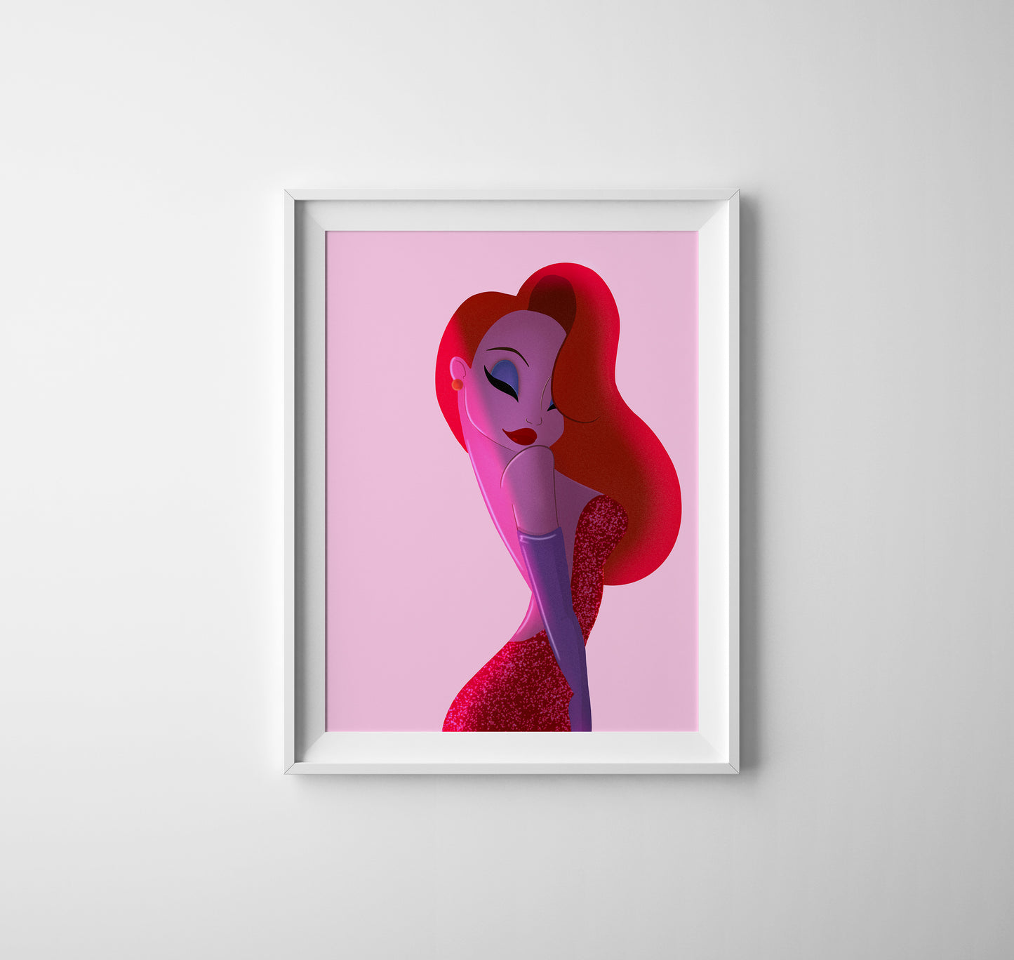 Jessica Rabbit - Impresión artística