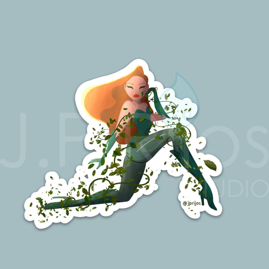 Poison Ivy (Batman Animated Series)- Waterproof Sticker